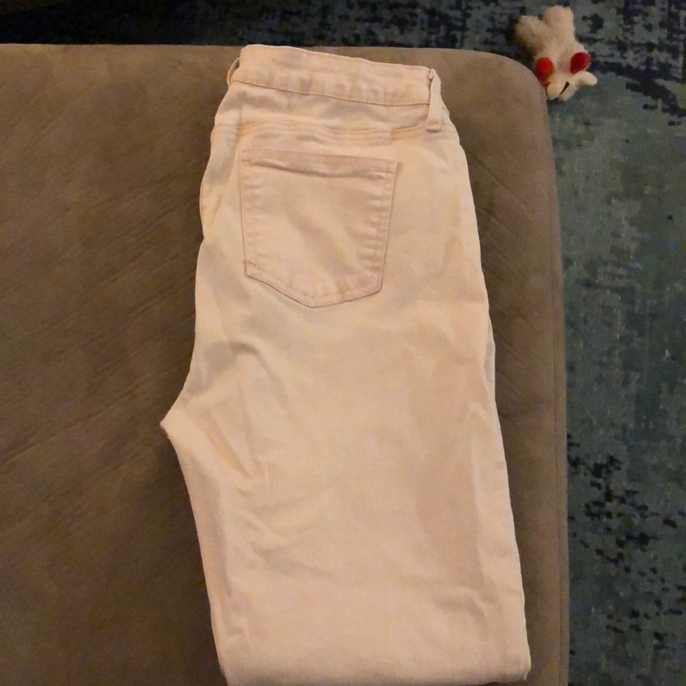 Crown& Ivy pale pink denim